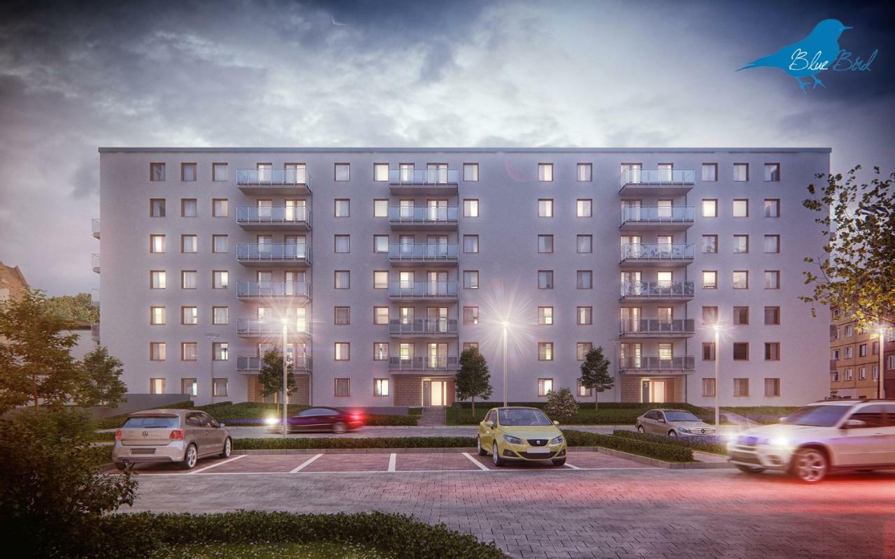 Bluebird City Center Leilighet Wrocław Eksteriør bilde